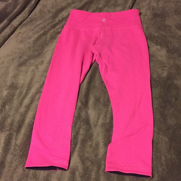 lululemon athletica Pants - Pink Lululemon reversible tights leggings neon